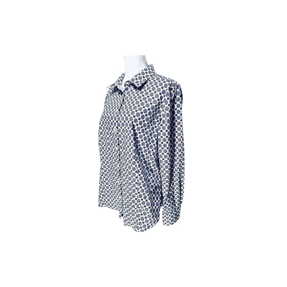 New Talbots‎ Women's 14P Non iron button down shirt long sleeves business Office